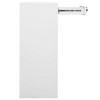 vidaXL Filing Cabinet Storage Metal Cabinet with Shelves for Home Office Steel - White Without planter box - 4 of 4