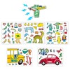 PICASSO-TILES 80 PC Pete the Cat Magnetic Storytelling Board Game Puzzle Board Playset, Toys for Kids 3+ - 3 of 4