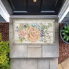 Stupell Industries Rose Succulent Bouquet Printed Outdoor Door Mat, design by Susan Winget, 18"x30" - 4 of 4