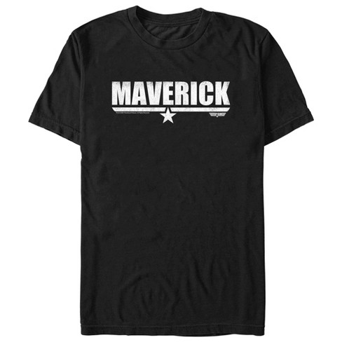 Men's Top Gun White Maverick Name With Logo T-shirt : Target