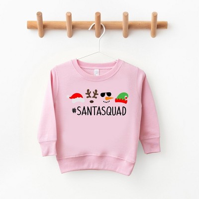The Juniper Shop Santa Squad Toddler Graphic Sweatshirt