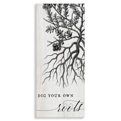 Stupell Industries Dig Your Own Roots Empowering, 20" x 48"