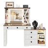 Vlsrka Makeup Vanity Desk With Storage Cabinet and Power Outlet - 4 of 4