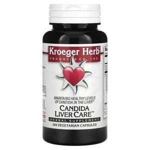Kroeger Herb Co Candida Liver Care, 100 Vegetarian Capsules - 1 of 4