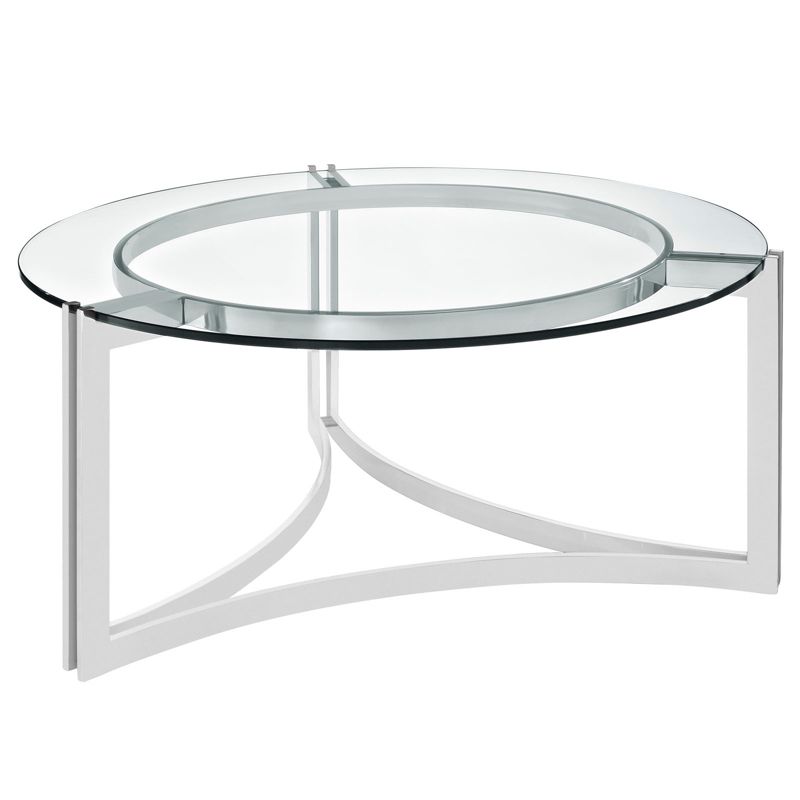 Signet Stainless Steel Coffee Table Silver - Modway, 3 of 6