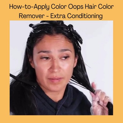 Review: Color Oops hair color remover