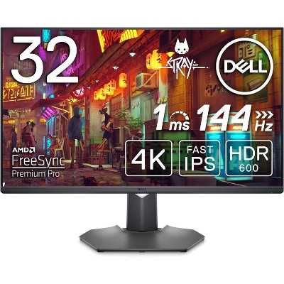 Manufacturer Refurbished Dell G3223Q 32" 4K (3840x2160) LED FreeSync Monitor, Black