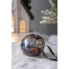 Dexmalle Set of 6 Glass Decorative Hanging Ball Christmas Tree Ornaments - 4 of 4
