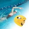 Unique Bargains Kid's Silicone Polka Dot Fish Swim Cap 1 Pc - 2 of 4