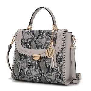 MKF Collection Lilli Vegan Leather Satchel Bag for Women by Mia K - 1 of 4