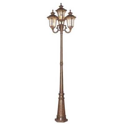 Livex Lighting Oxford 3 - Light Post Light in  Imperial Bronze