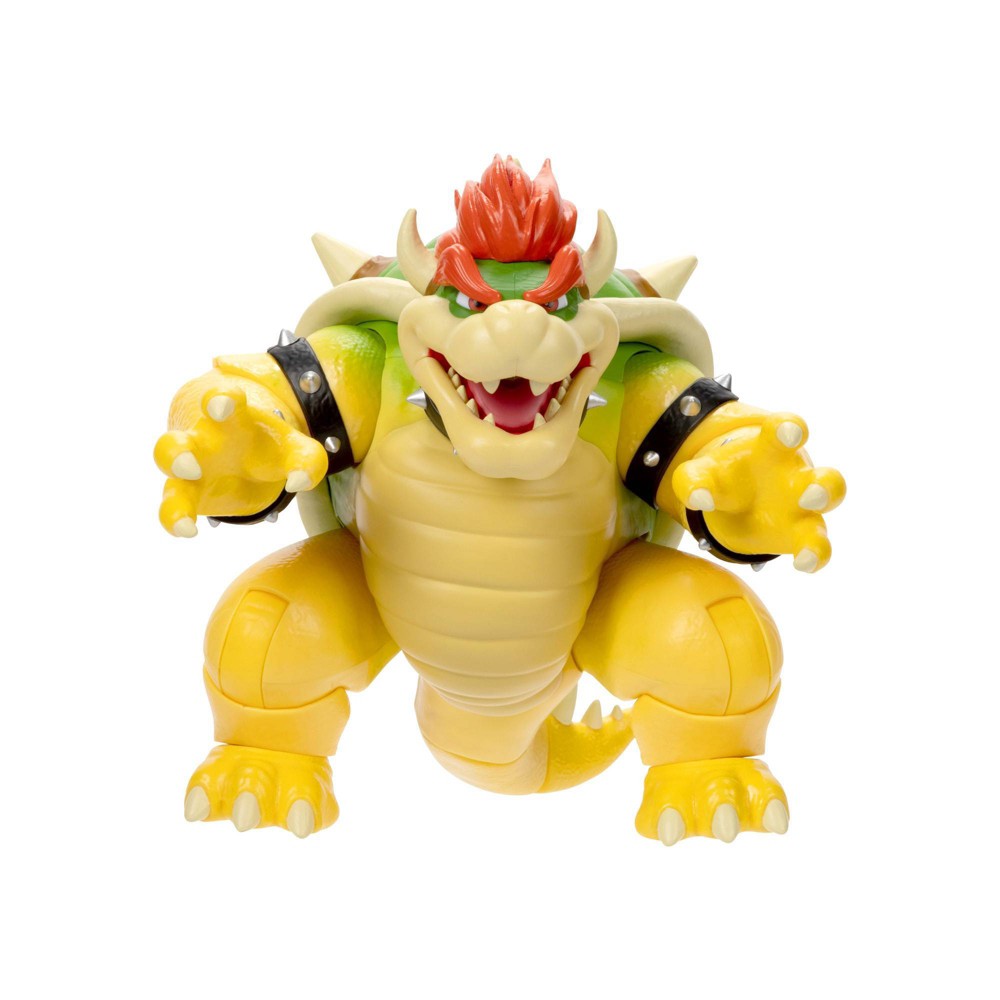 Photos - Action Figures / Transformers Nintendo The Super Mario Bros. Movie Bowser Figure with Fire Breathing Effect 