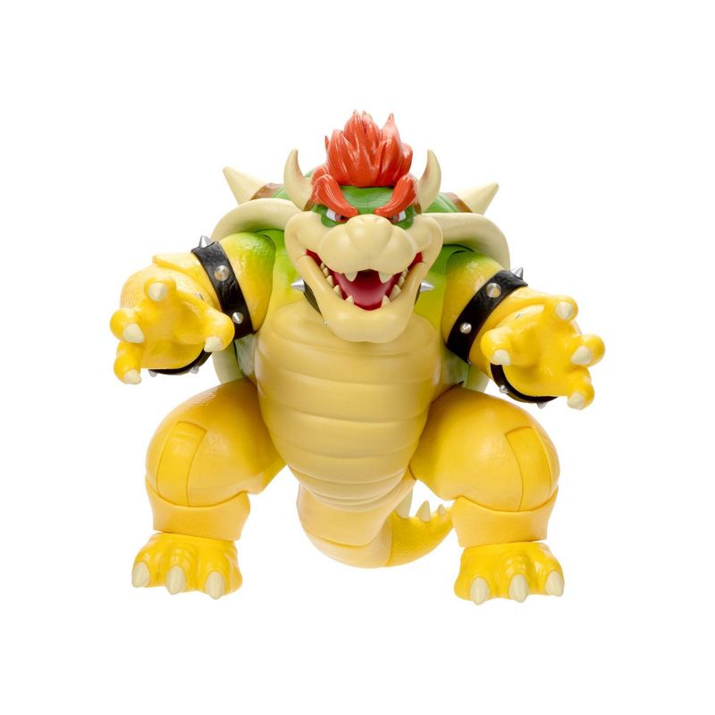 Nintendo The Super Mario Bros. Movie Bowser Figure with Fire Breathing Effect, 1 of 19