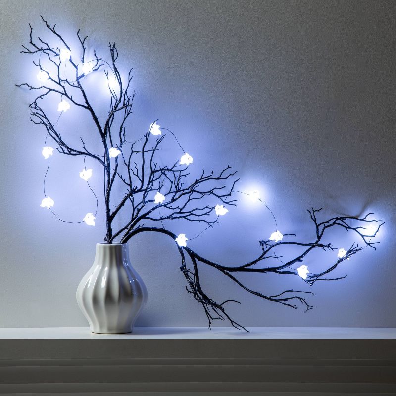 Ghost Reflector Cool White LED Bulbs Halloween String Lights - Hyde &#38; EEK! Boutique&#8482;, 4 of 6