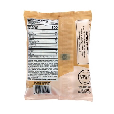 Sammich Peanut Butter & Jelly Crustless Sandwich - Honey - 2.8oz