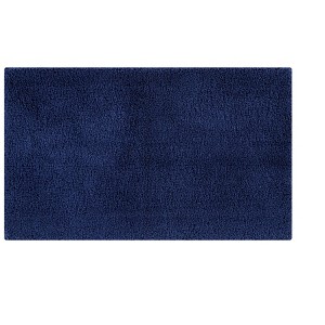 Micro Plush Collection 100% Polyester Solid Tufted Bathroom Rug with Gel Form Backing, Machine Washable, Tumble Dry Bath Mat - 1 of 4