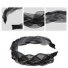 Unique Bargains Women's Mesh Rhinestone Chain Faux Crystal Headbands Hair Accessories 1.1 Inch Wide 1 Pc - 3 of 4