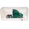 Kenworth T680 Sleeper Cab Green Metallic 1/87 (HO) Scale Plastic Model Car by HO Logistics - 4 of 4