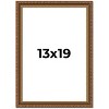 PosterPalooza | Classic Gold Picture Frame - UV Acrylic, Foam Board Backing, Hanging Hardware - 2 of 4