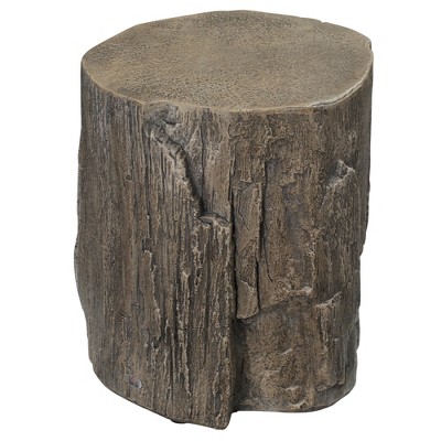 Target faux wood store stump