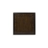 Signature Design by Ashley Maylee Square End Table with Ornate Scrolled Legs, Traditional Style, 24" Height, Dark Brown Finish - 4 of 4
