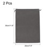 Unique Bargains Glasses Wedding Gift Microfiber Soft Drawstring Storage Bags 2 Pcs - 2 of 4