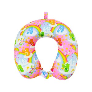 CARE BEARS CLOUDS All over Print Memory Foam Travel Neck pillow - 1 of 4