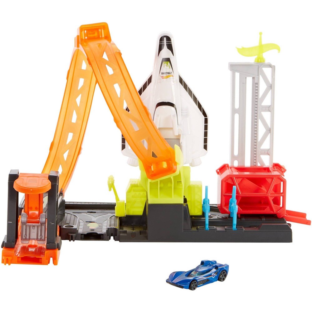 UPC 887961920703 product image for Hot Wheels City vs Toxic Creatures Super Rocket Blast-Off Playset | upcitemdb.com