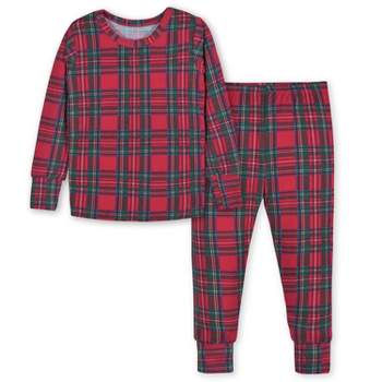  Gerber Baby Men's 2-Piece Holiday Family Matching Pajamas,  Black/Red Buffalo Check, X-Small : Clothing, Shoes & Jewelry