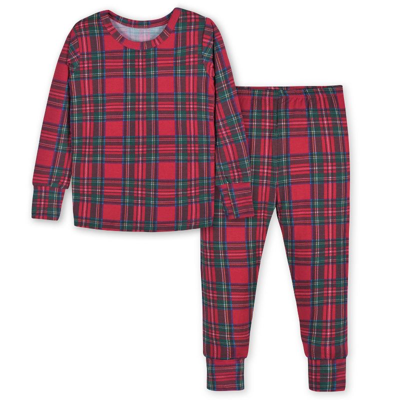 Gerber Infant & Toddler Neutral Buttery Soft Snug Fit Pajama Set, 2-Piece, 1 of 10