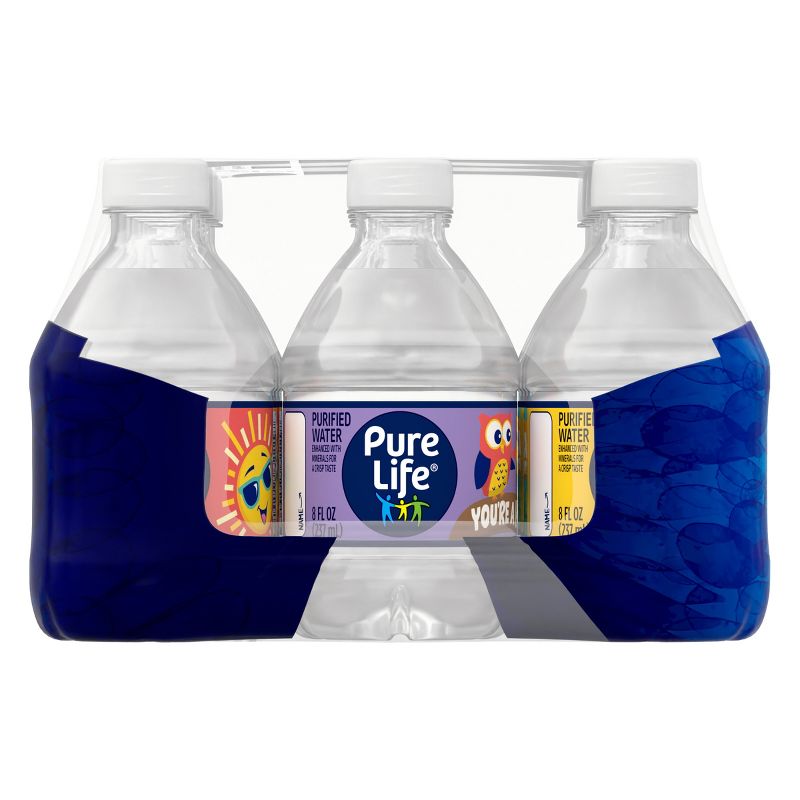 Pure Life Purified Water - 12pk/8 fl oz Bottles, 5 of 8