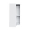 Whisen Polygon Corner Wardrobe with Shelves and Hanging Rail - 4 of 4