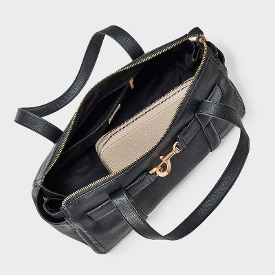 A New Day Slouchy Satchel Handbag - A New Day™ Black — фото 3