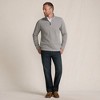 Lands' End Men's Bedford Rib Casual Quarter Zip Sweater - 4 of 4