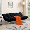 Racxily Multifuctional Sofa Bed, Foldable 2-Seater Sofa, Corduroy Fabric, Suitable for Living Rooms & Apartments - 3 of 4