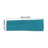 Unique Bargains Cotton Sweatbands Stretchy Moisture Wicking Headband for Sports 1 PCS - 2 of 4