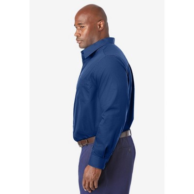 KingSize Tall Wrinkle-Free Long-Sleeve Dress Shirt Big
