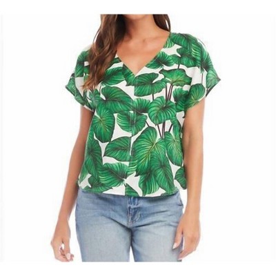 Women's Print Dolman Sleeve Top - Karen Kane