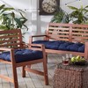 Kensington Garden 18"x51" Solid Outdoor Bench Cushion - 2 of 3