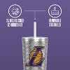 NBA Officially Licensed 25oz Stainless Steel Rhinestones Tumbler in Limited Edition Gift Box - 4 of 4