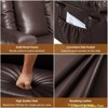 Power Lift Recliner Chair w/ Heat & Massage – PU Leather Single Sofa for Living Room & Home Theater – Remote Controlled, Modern Comfort for Elderly - 4 of 4