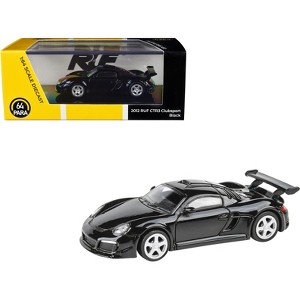 2012 RUF CTR3 Clubsport Black 1/64 Diecast Model Car by Paragon Models - 1 of 4