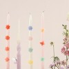 Meri Meri Pastel Flower Taper Candles (Pack of 2) - 2 of 4