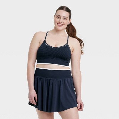 Women's Seamless Light Support Tipped Longline Sports Bra - All In Motion™