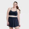 Women's Seamless Light Support Tipped Longline Sports Bra - All In Motion™ - 3 of 4