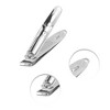 Unique Bargains Water Drip Nail Clippers 3.46"x0.59" Silver Tone 1 Pc - 3 of 4