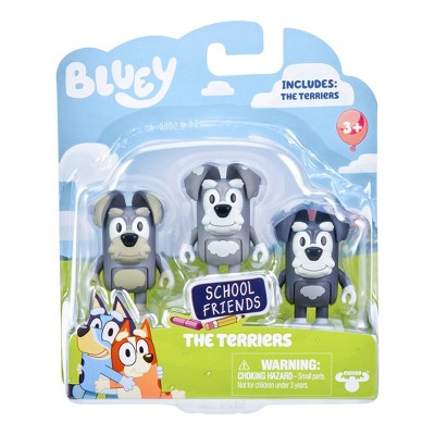 Photo 1 of Bluey School Friends The Terriers Figures 3pk