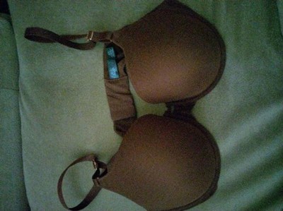 Smart & Sexy Womens Everyday Invisible Full Coverage T-shirt Bra Chocolate  Mesh 42d : Target