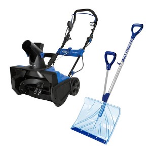 Snow Joe Ultra 15 Amp Electric Snow Thrower & Shovelution 18” Snow Shovel Combo - 1 of 4