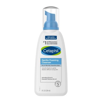 Cetaphil Gentle Foaming Facial Cleanser - 8oz